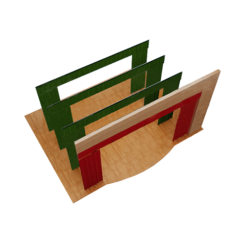 舞臺(tái)阻燃幕布