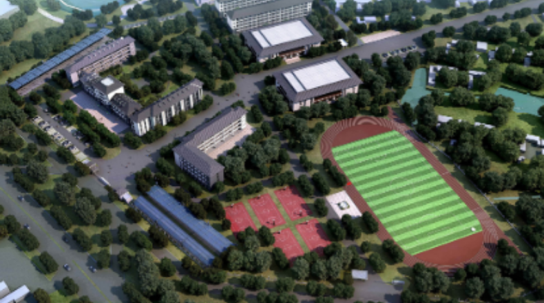 濱?？h西湖初級中學(xué)禮堂